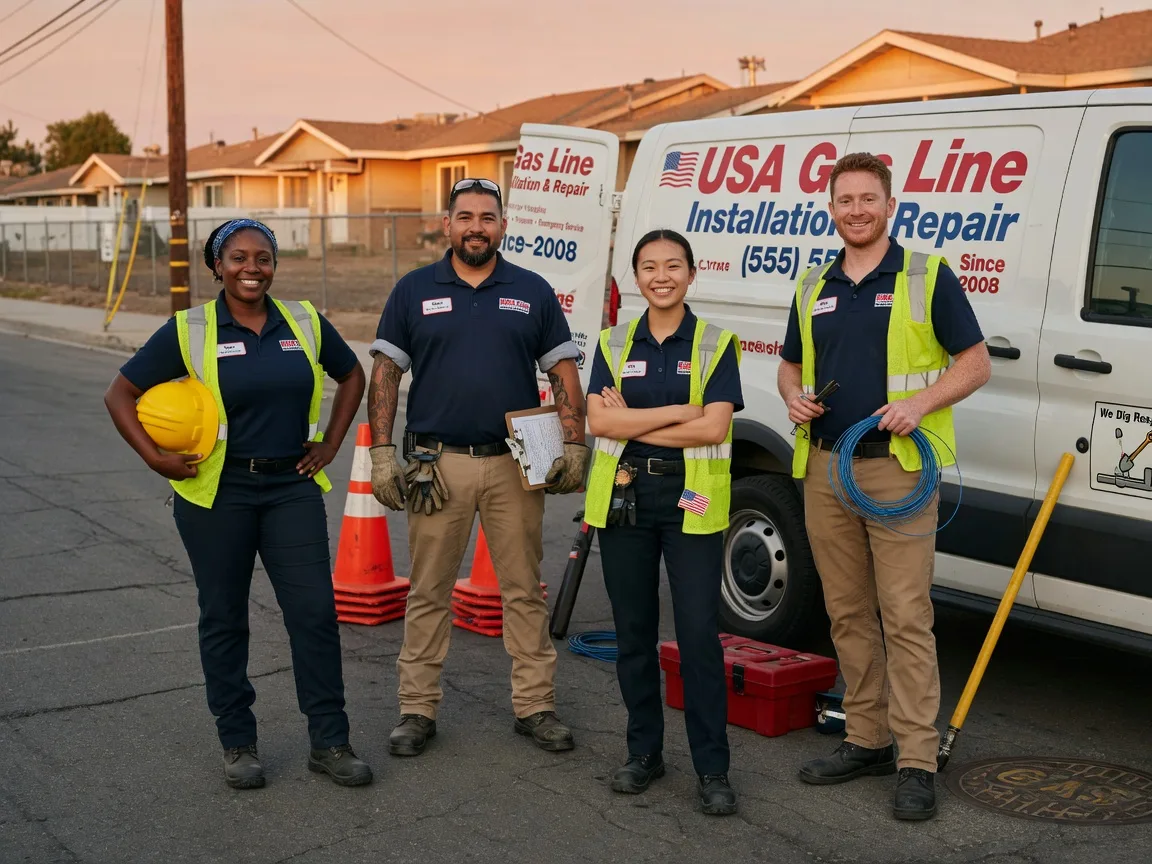 Gas Line Installation company in Brighton, IL